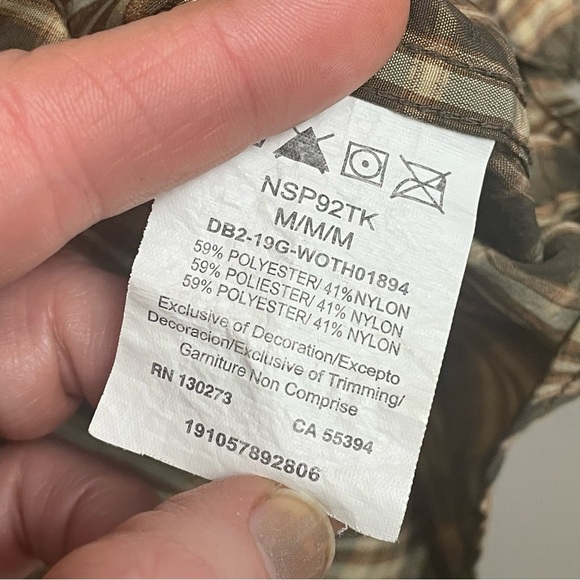 Mens Wrangler ATG long-sleeved men’s Medium Gorpcore roll tab sleeve - Picture 4 of 13